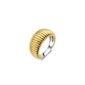 Anillo de plata bañada en oro amarillo