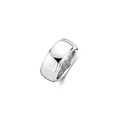 Anillo de plata con acabado rodinado