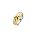 Anillo de plata bañada en oro amarillo