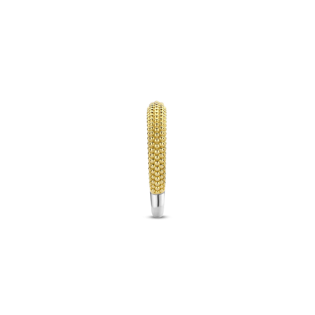 Anillo de plata bañada en oro amarillo