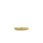 Anillo de plata bañada en oro amarillo