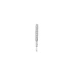 Anillo platinado con zirconia blanca