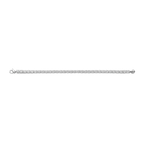 Pulsera de plata bañada en platino