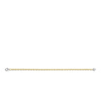 Pulsera de plata bañada en oro
