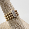 Anillo Triple de 14K oro amarillo
