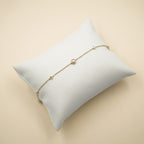 Brazalete de 14K oro amarillo perla